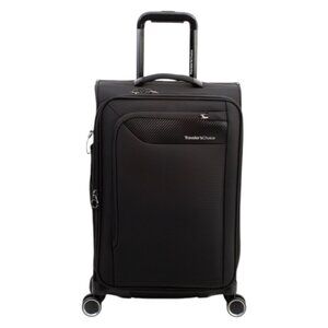 TRAVELERS CHOICE 22in Caymen Softside Carry-on Spinner With Built-in Garment Bag